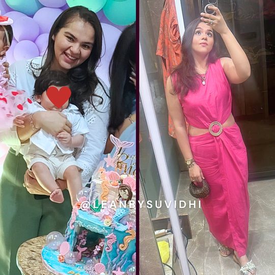 Riya's transformation